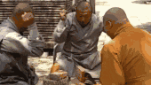 (50张最新动态图)我就知道,少林寺铁头功不是练出来的,是砸出来的。